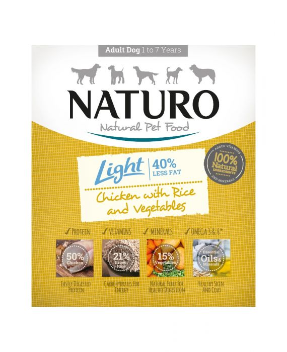 Naturo Light Chicken and Rice with Vegetables Tray