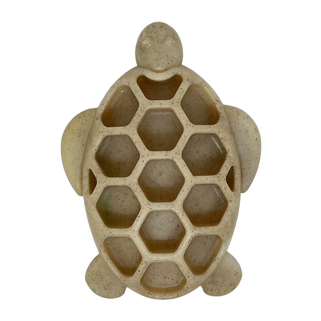 SodaPup Turtle Nylon Chew Toy and Enrichment Tray